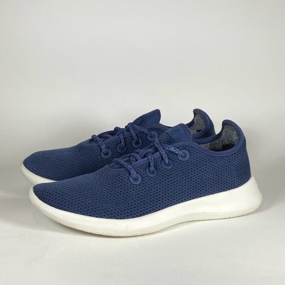 Allbirds Tree Runners Marine Blue Women's 10 - Picture 1 of 8